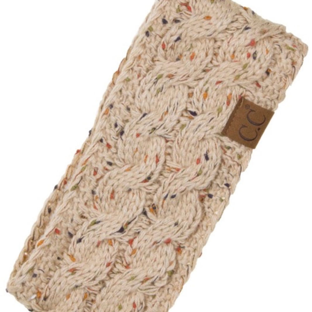 2 pack - AUTUMN knit sherpa lined Headband - Picture 8 of 8